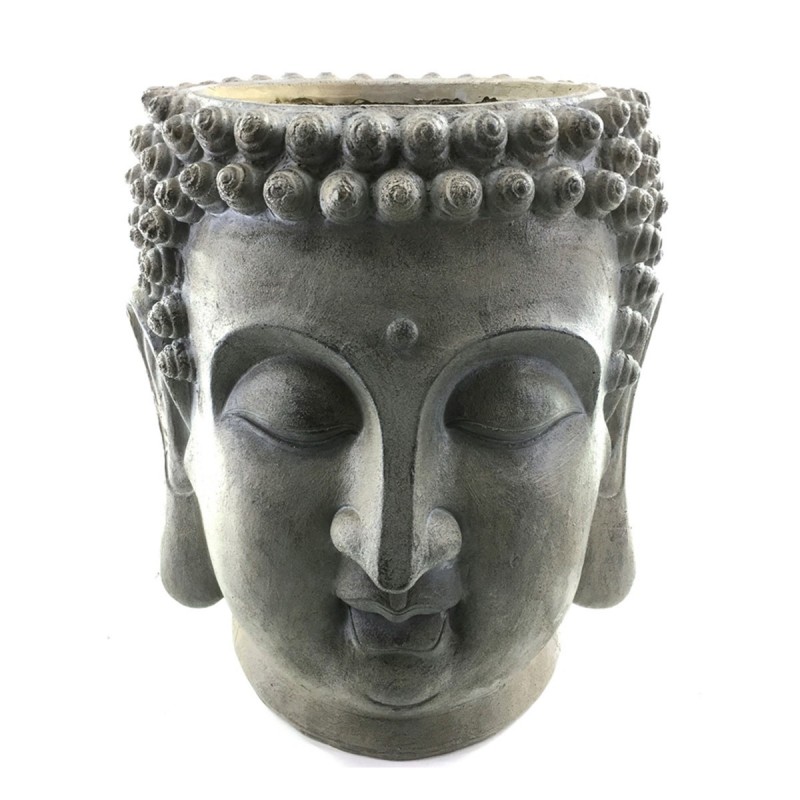 Figura Decorativa Stand Cabeza Buda Resina 51 cm