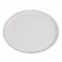 Centro de Mesa Redondo Madera 40 cm