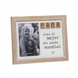 Marco de Fotos de Madera Papa 23 cm