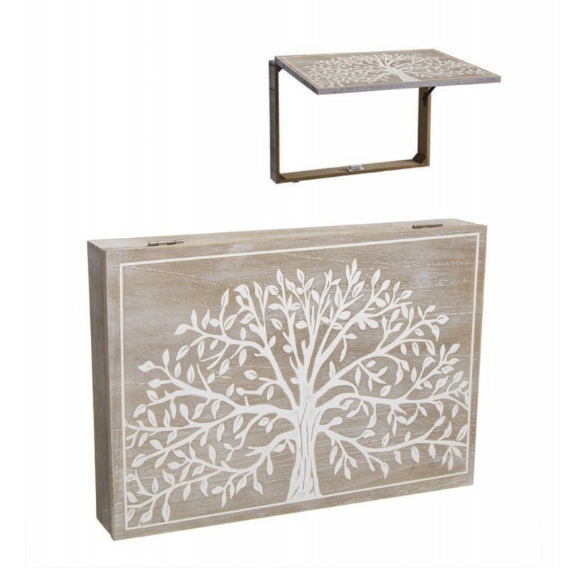 Tapa Contador Madera Arbol de La Vida 46 cm