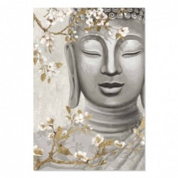Cuadro Decorativo Buda Budismo Cerezo 100 cm
