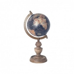 Globo Terraqueo Decorativo Mapamundi Elegante Vintage 12 cm