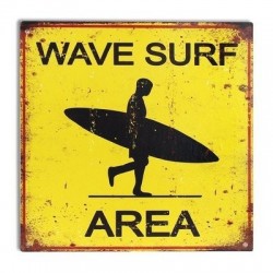 Placa Pared 30x30 cm Surf Area