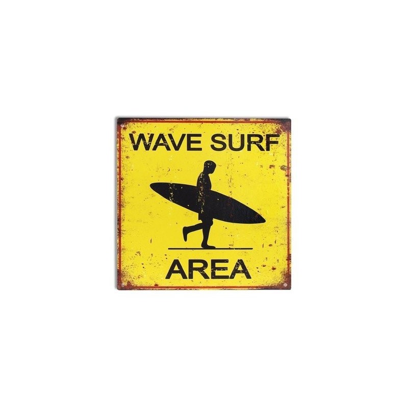 Placa Pared 30x30 cm Surf Area