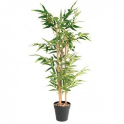 Bambu artificial 100 cm en maceta