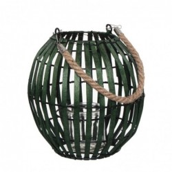 Candel Bambu verde mediano 23 cm