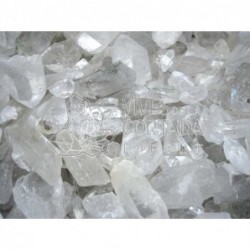 Puntas de Cuarzo Blanco en Bruto Medianas (pack de 500 gr)