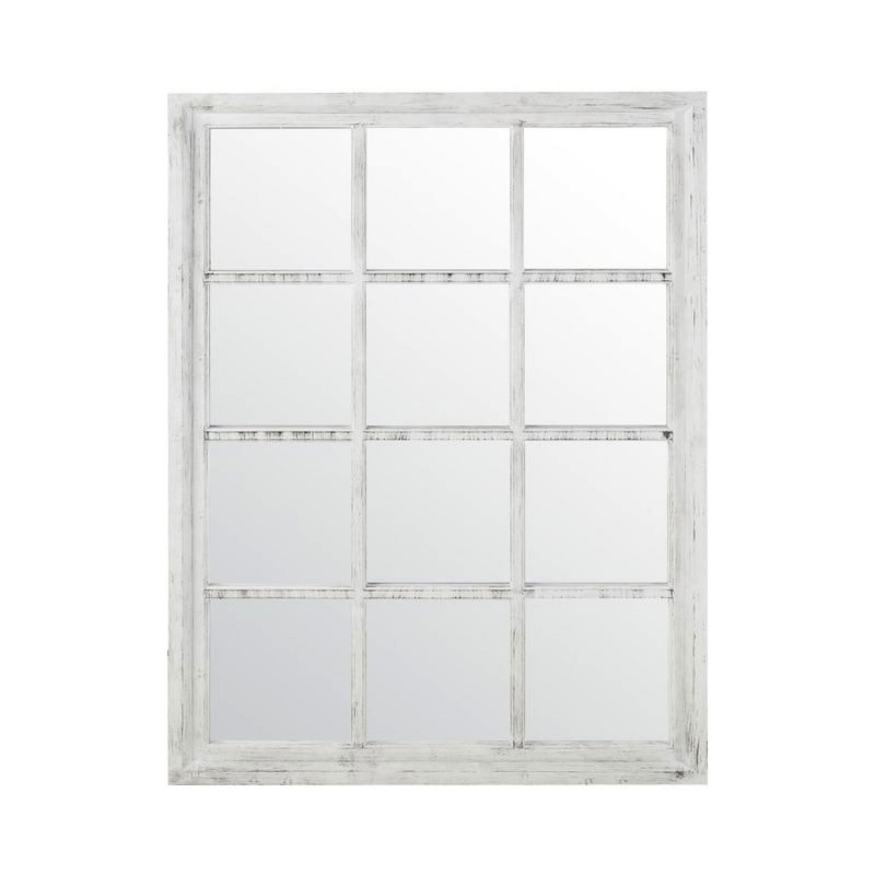 Espejo de Pared PVC Ventana Rectangular 55x77 cm