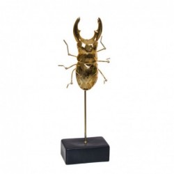 Figura ESCARABAJO DE ORO en peana