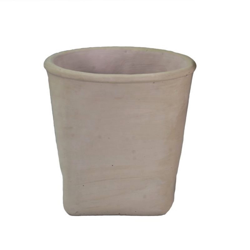 Macetero de Cemento Irregular Gris Beige Maceta Plantas 20 cm