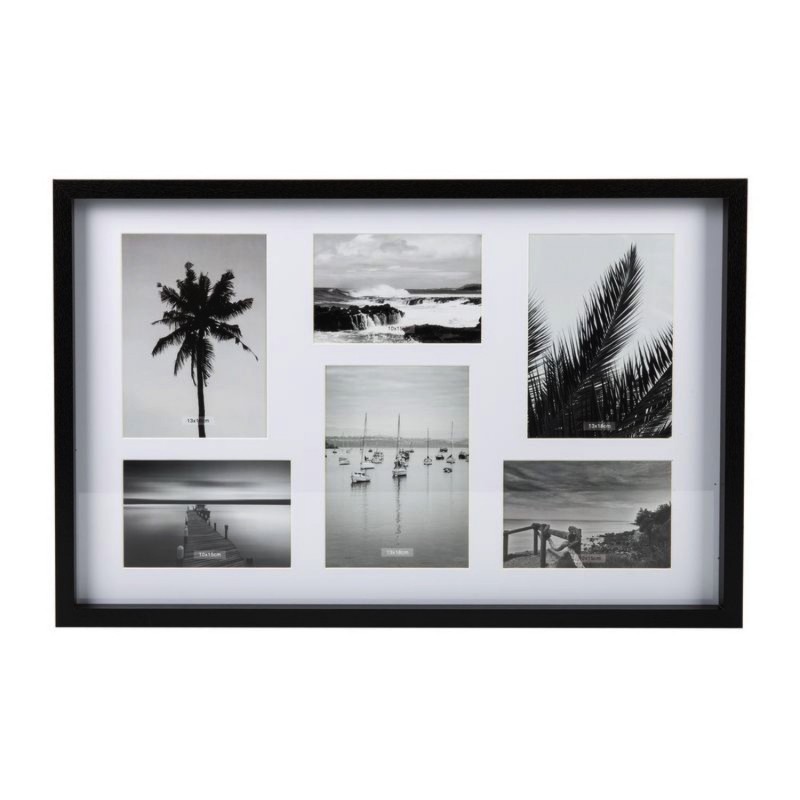 Marco de Fotos 3 fotos de 10x15 cm 3 fotos 13x18 cm Madera