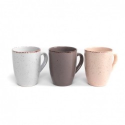 Mug 380 ml x3 colores