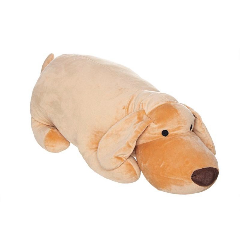 Peluche Perro Estirado Marron 55 cm