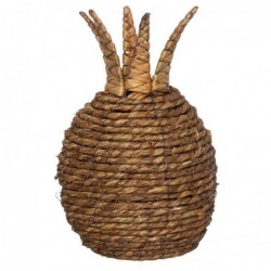 Piña decorativa de fibra de maiz XL 56 cm