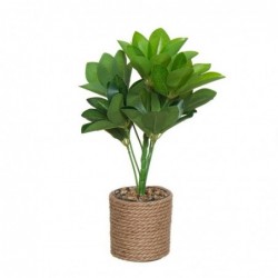 Planta artificial en maceta Yute