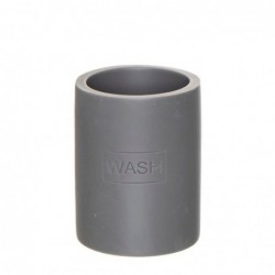 Vaso de Baño Gris Resina 10 cm