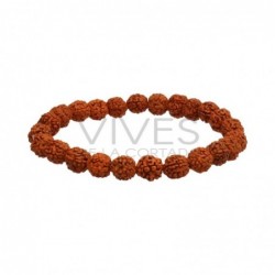 Pulsera Semilla de Rudrashka 8mm