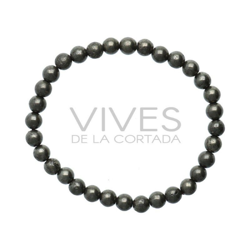 Pulsera de Pirita 6mm