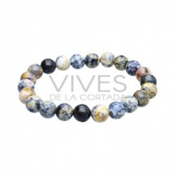 Pulsera de Jaspe Oceano Azul 8mm