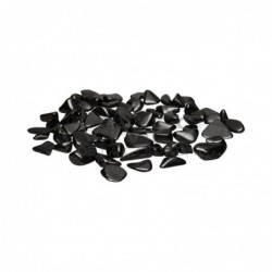 Mini Rodados de Shungit Brillante 1x1cm (Pack 250gr)