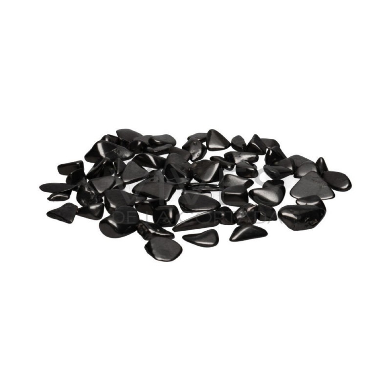 Mini Rodados de Shungit Brillante 1x1cm (Pack 250gr)