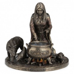 Figura de resina CERIDWEN (diosa celta de fertilidad e inspiracion)