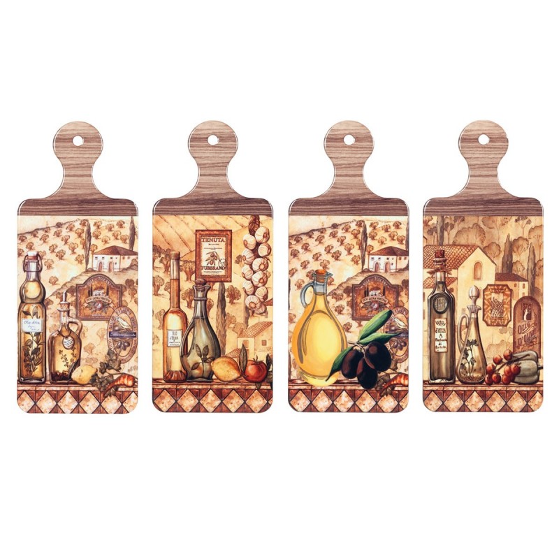 Salvamantel Decorativo Mantel Individual Algodón y Yute Trenzado Colorido Color Surtido (1 Unidad)