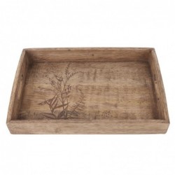 Bandeja de servir de madera ROSEMARY grande 34x23 cm