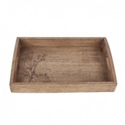 Bandeja de servir de madera ROSEMARY mediana 30x20 cm