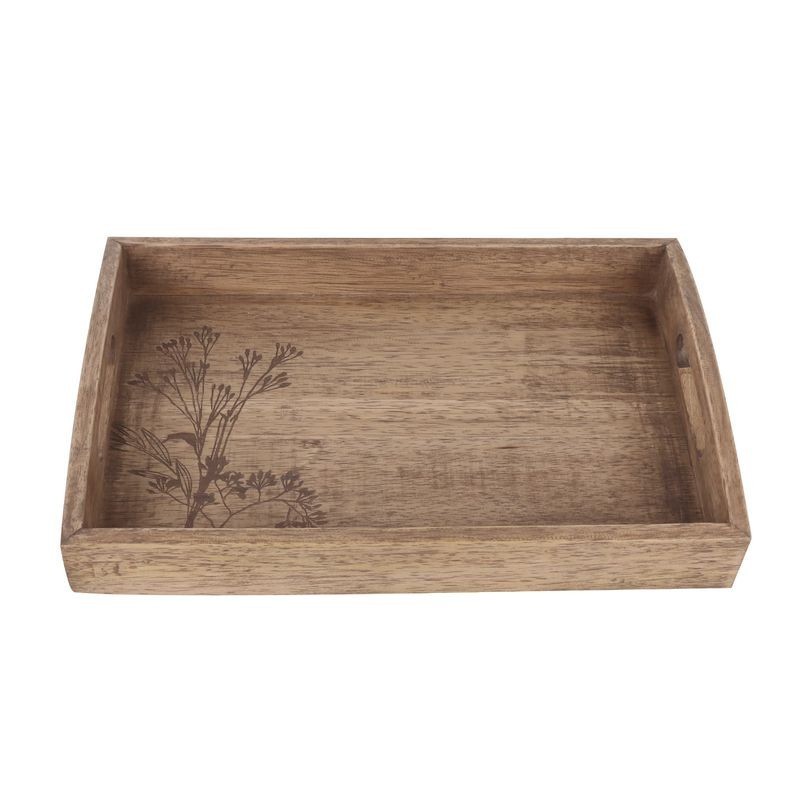 Bandeja de servir de madera ROSEMARY mediana 30x20 cm