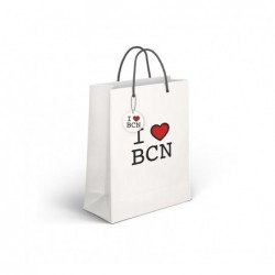 Bolsa de regalo pequeña I LOVE BCN