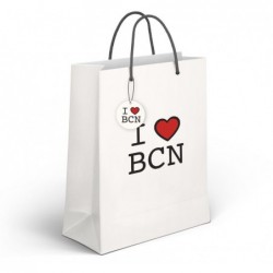 Bolsa de regalo XL I LOVE BCN