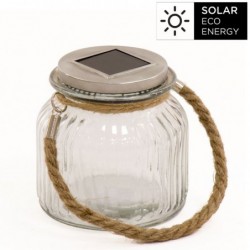 Candel para exterior con panel solar 1xAA