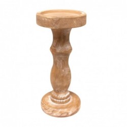 Candelabro de madera 32 cm