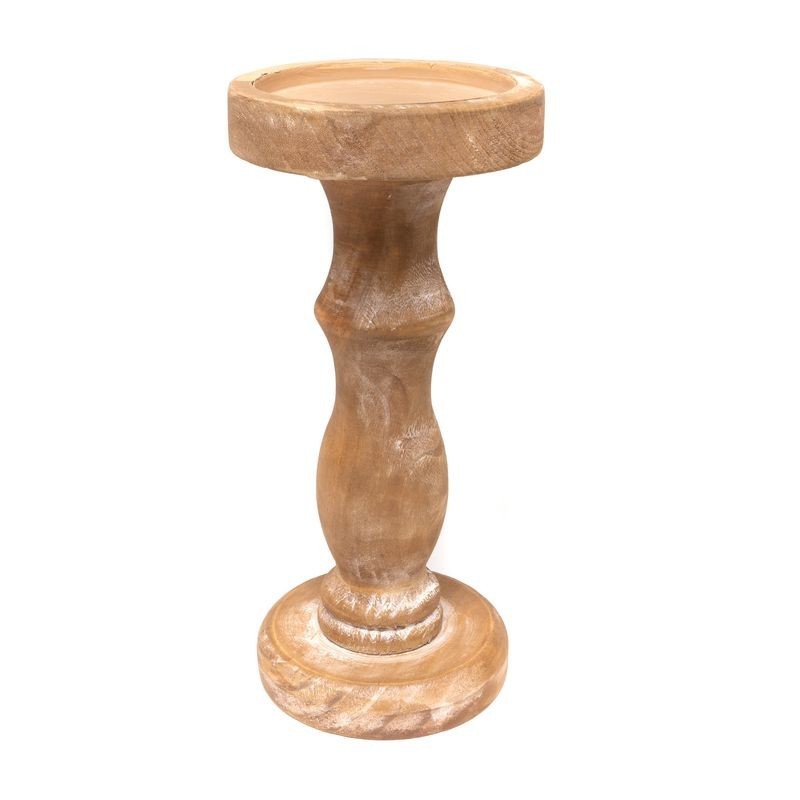 Candelabro de madera 32 cm