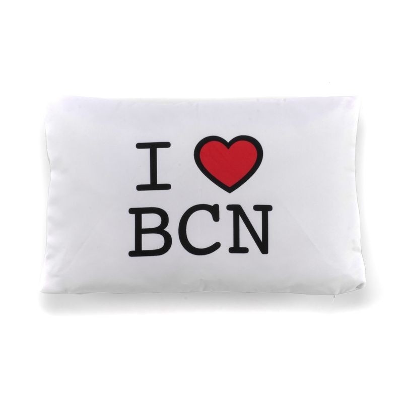 Cojin decorativo 40x25 I LOVE BCN