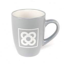 Mug Taza Cerámica 350ML Panot Barcelona Gris 11 cm