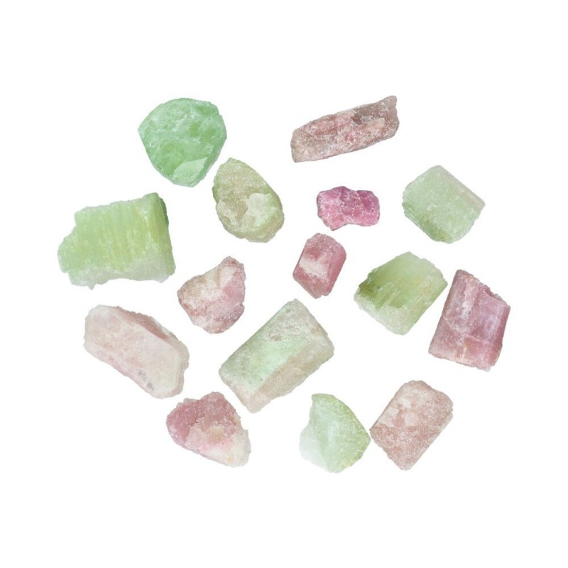 Turmalina Rosa y Verde en Bruto (Pack 30gr)