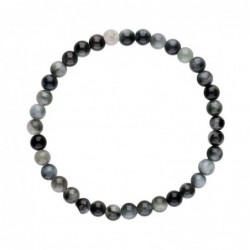 Pulsera Infantil de Cuarzo Turmalinado 4mm