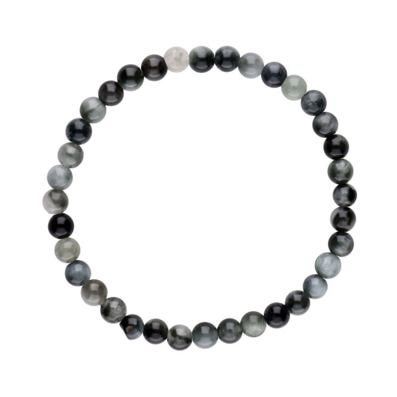 Pulsera Infantil de Cuarzo Turmalinado 4mm