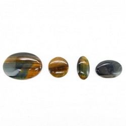 Piedra Cabujón de Ojo de Halcón (Pack 25gr)