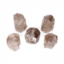 Puntas Semipulidas de Cuarzo Ahumado (Pack 500 gr)