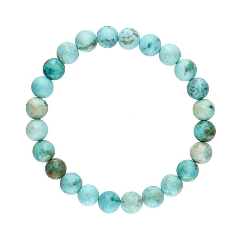 Pulsera de Turquesa Peruana 8mm