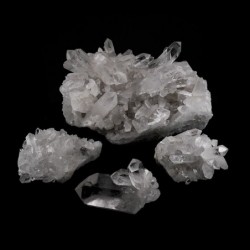 Drusas de Cuarzo Blanco Brasil (Pack 1kg)