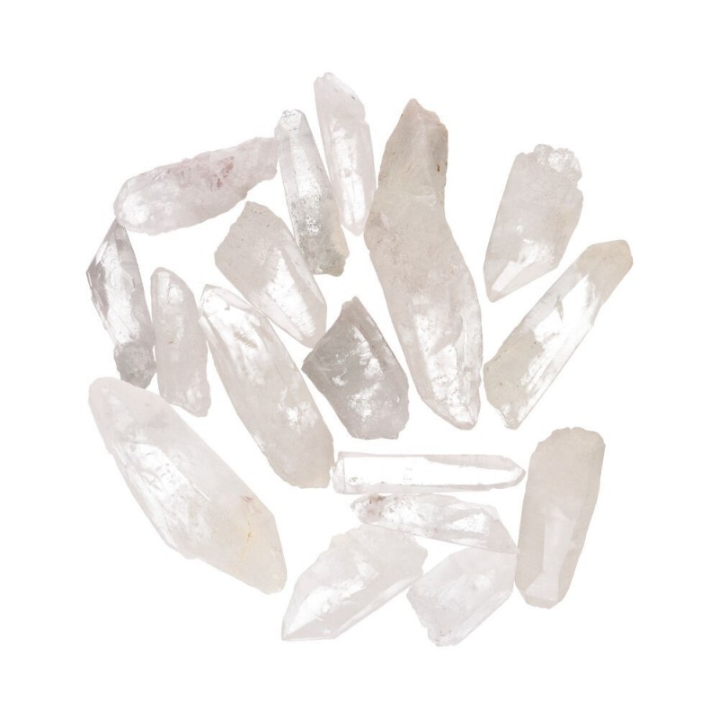 Puntas de Cuarzo Lemuriano Grandes Calidad B (Pack 1 kg)