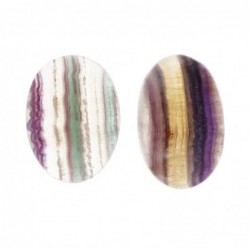 Cabujón de Fluorita Arco Iris Natural de 15gr