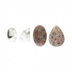 Cabujón de Lodolita Natural | 30gr | Piedra preciosa para joyería | Piedra curativa | Reiki | Meditación
