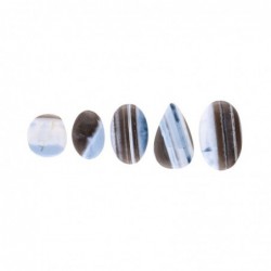 Cabujón de Opalo Azul (Pack 30gr) - Piedra Preciosa Natural