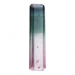 Cabujón de Turmalina Tricolor Facetada: Piedra preciosa natural para joyas
