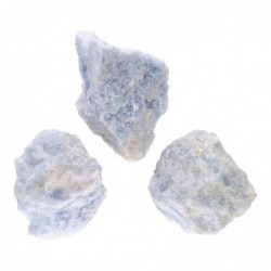 Calcita Azul en Bruto Mediana (2kg) - Piedra Natural Mineral - Ideal para Decoración